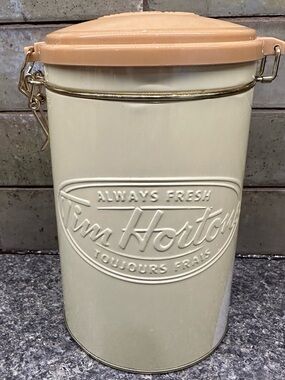 Tim Hortons Collectable 3D Canister Tin